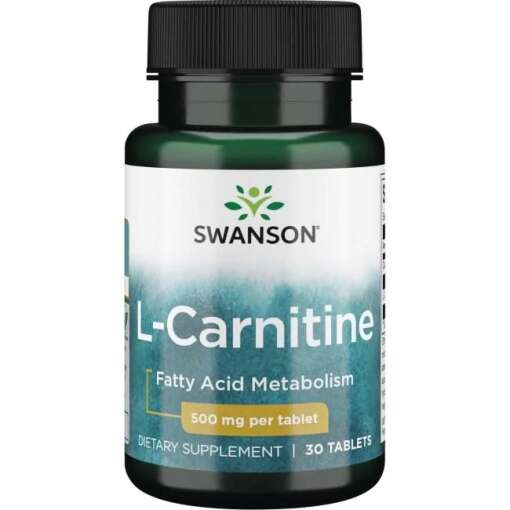 SWANSON L-karnityna 500mg 30 tabl