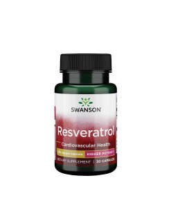 SWANSON Resweratrol 250mg 30kaps