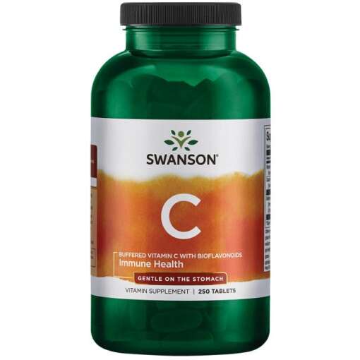 SWANSON Witamina C1000 buforow + bioflaw 250t