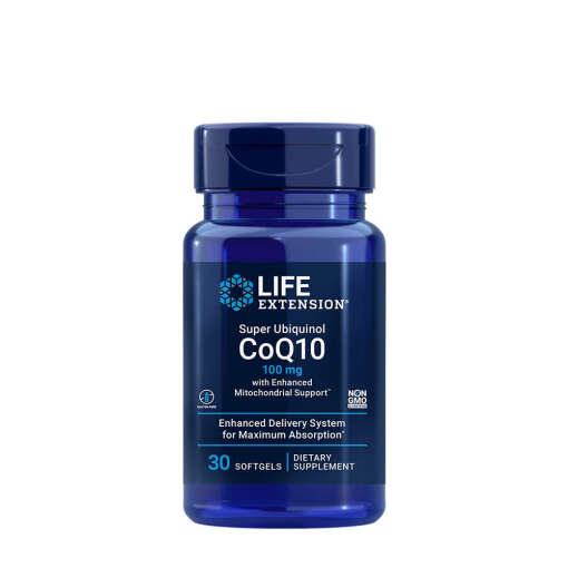 Super Ubiquinol CoQ10 with Enhanced Mitochondrial Support