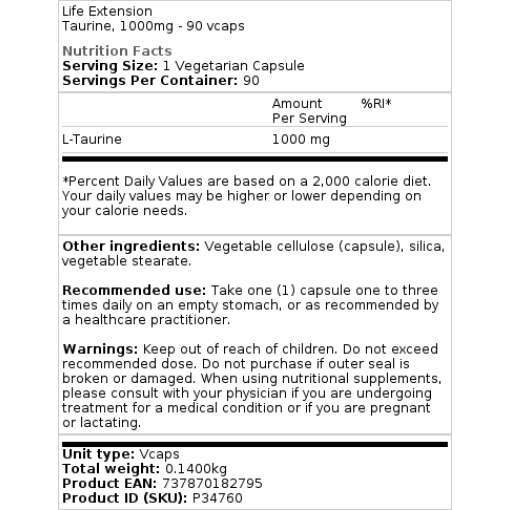 1000mg - 90 vcaps