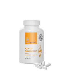 USA medical K2+D3 With Bioperine (60 Capsules)