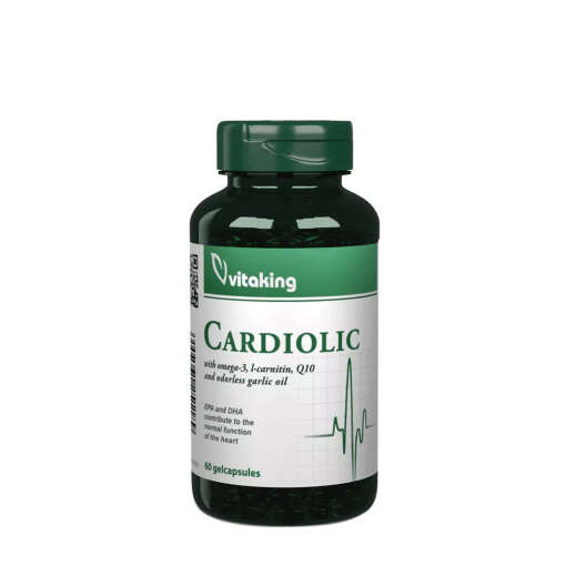 Vitaking Cardiolic® – Heart Support Formula (60 Softgels)