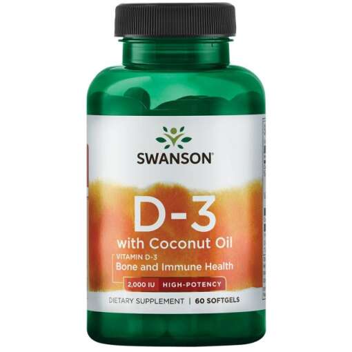 Vitamin D-3 with Coconut Oil