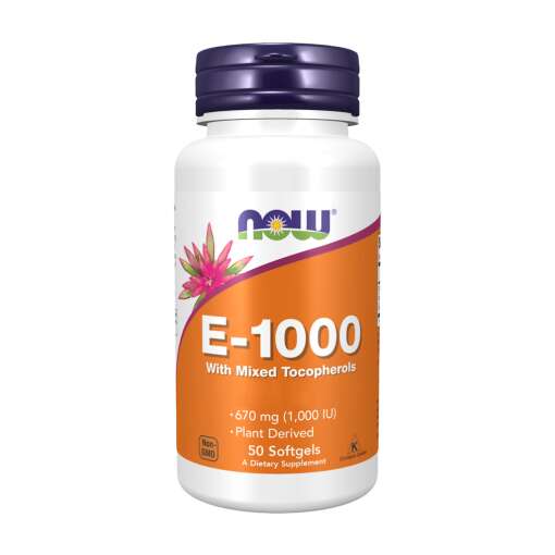 Vitamin E-1000 - Natural (Mixed Tocopherols) - 50 softgels