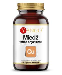 YANGO Copper - Organic form (90 caps)