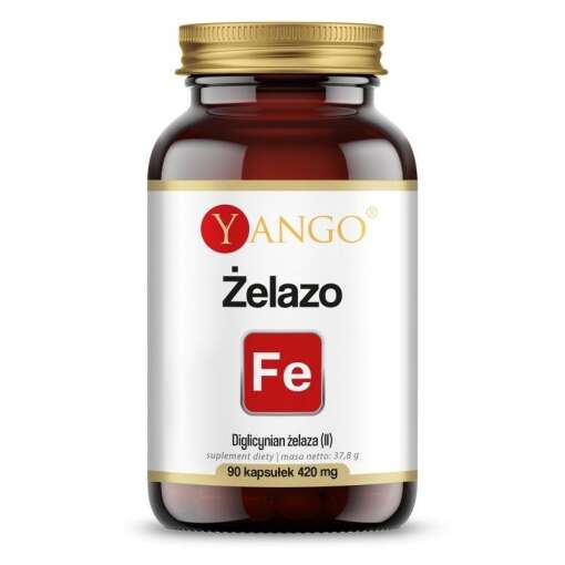 YANGO Ferrous - ferrous bisglycinate (II) (90 caps)