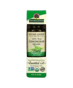 100% Pure Lemongrass Essential Oil - 15 ml.