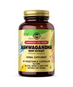 Ashwagandha Rod Ekstrakt - 60 vegetabilske kapsler