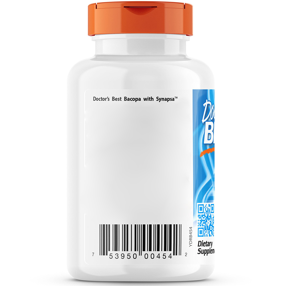Doctor's Best - Synapsa Bacopa, 320 mg - 60 Veggie Caps - Image 6