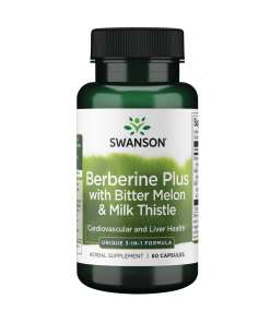 Berberine Plus with Bitter Melon & Milk Thistle - 60 caps