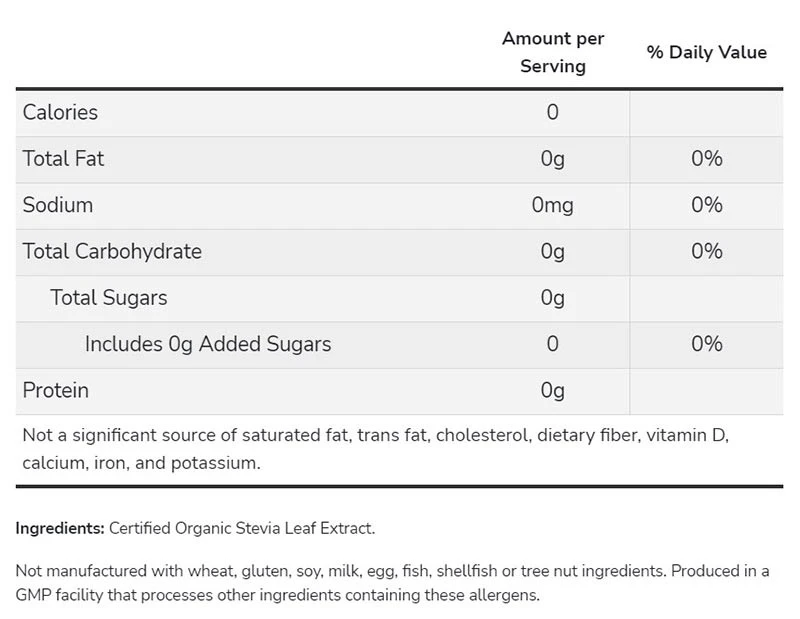 NOW - Better Stevia Extract Powder - 113g - Image 2