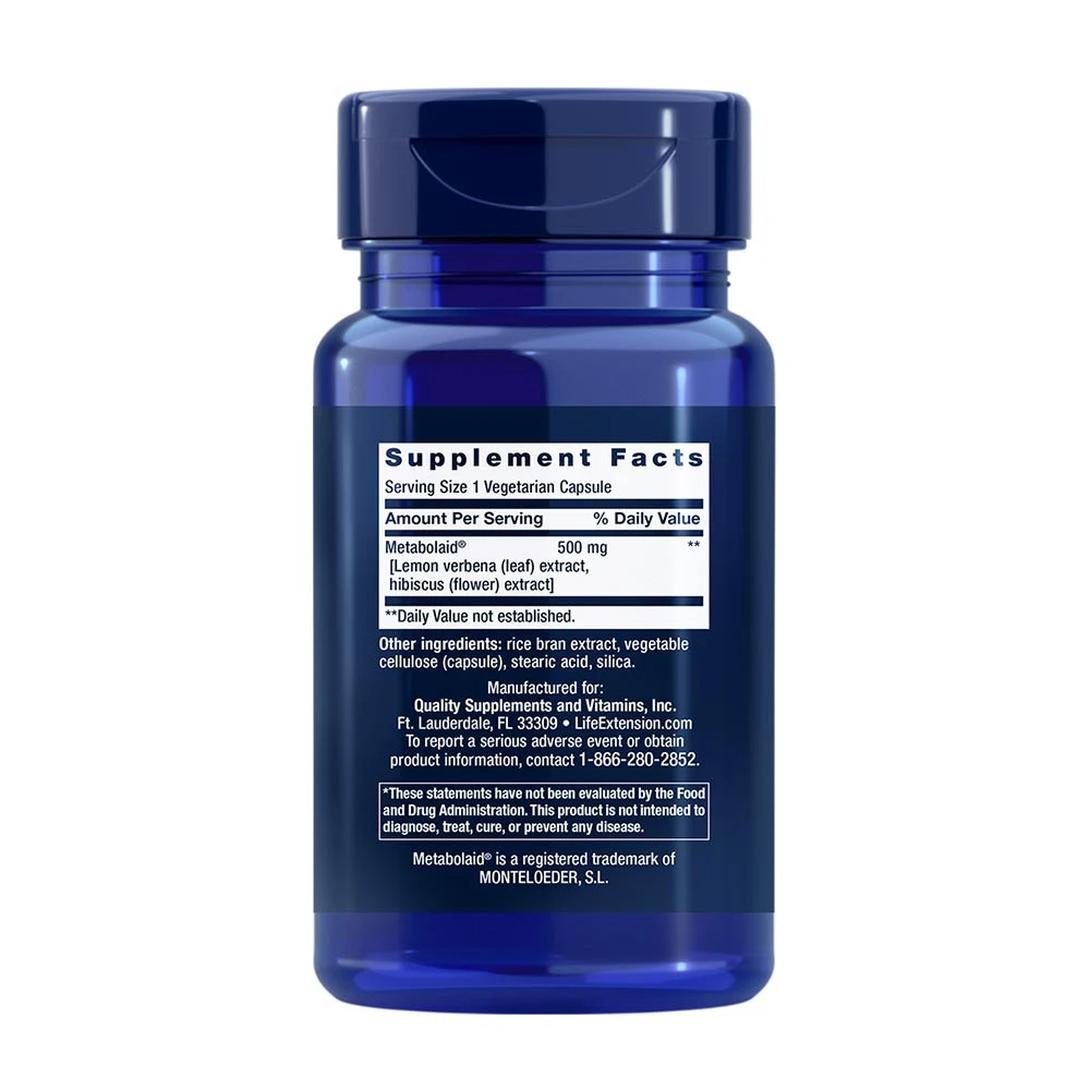 Life Extension - Body Trim and Appetite Control - 30 Vcaps - Image 2