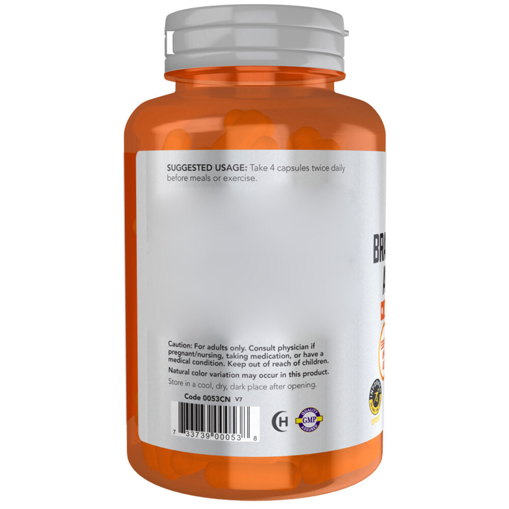 NOW Foods - Branched-Chain Amino Acids - 120 Vcaps - Image 10