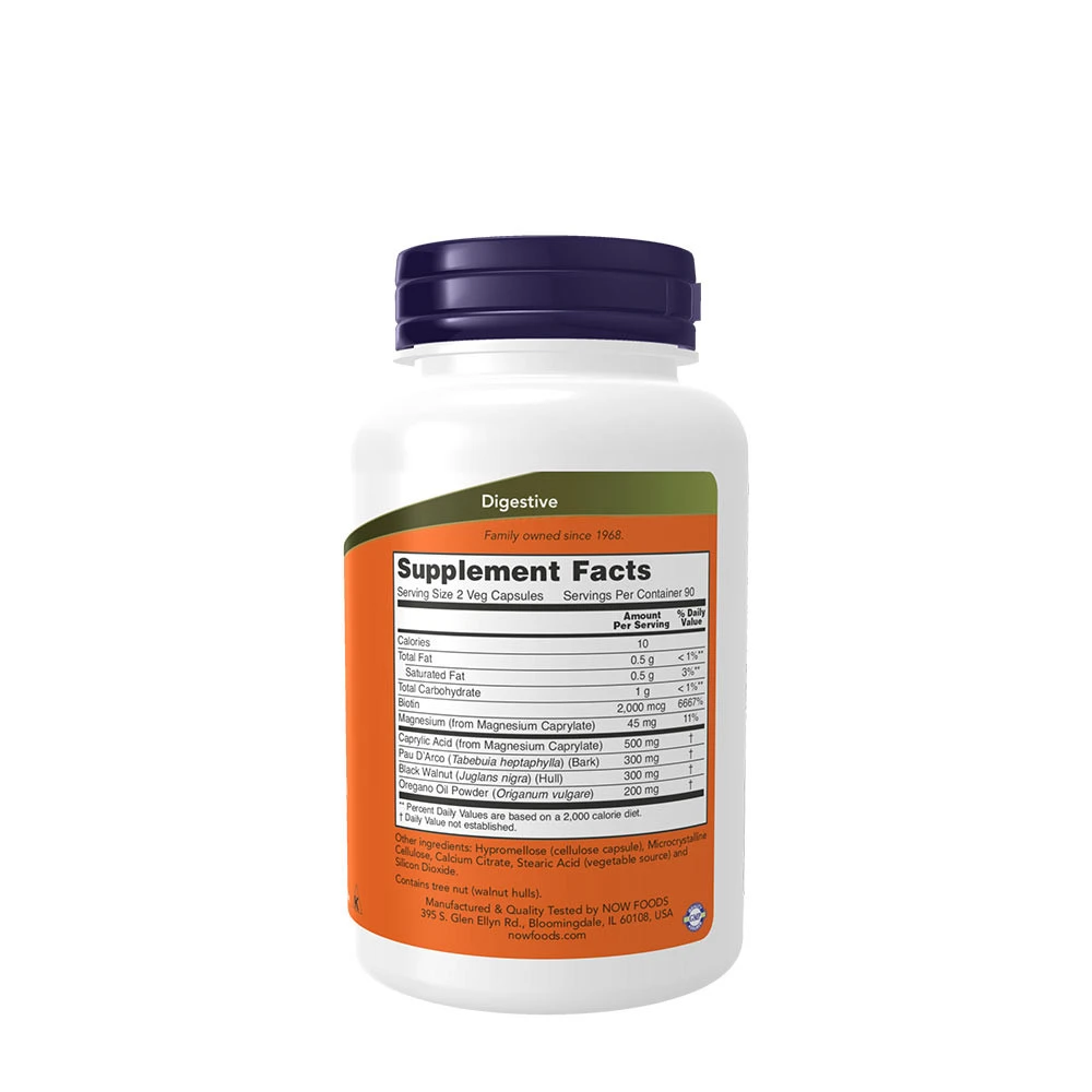 NOW - Candida Support - 180 Veg Capsules - Image 2