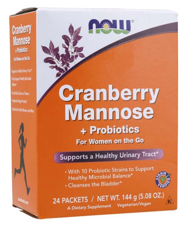 Cranberry Mannose + Probiotics - 24 packets