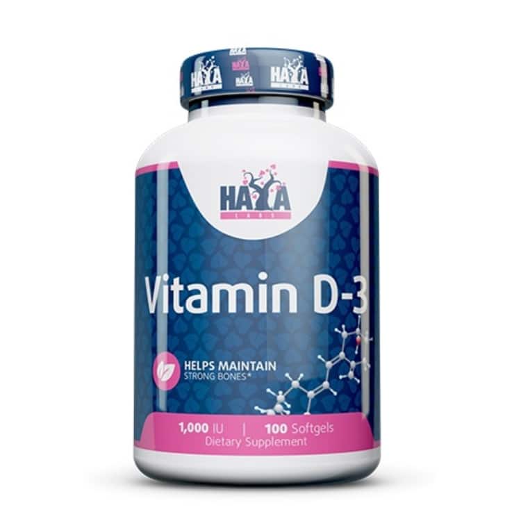 Haya Labs - Vitamin D3 1000 Iu - 100 Softgels