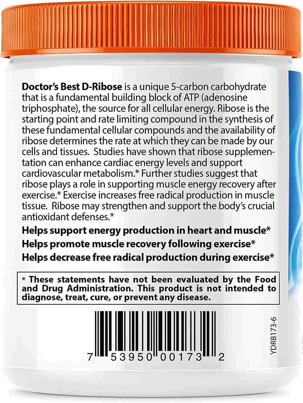 Doctor's Best - D-Ribose Powder - 250g - Image 4