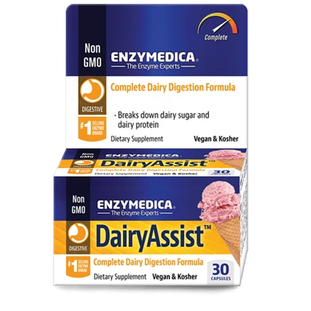 Enzymedica - Dairy Assist - 30 Capsules - Image 2