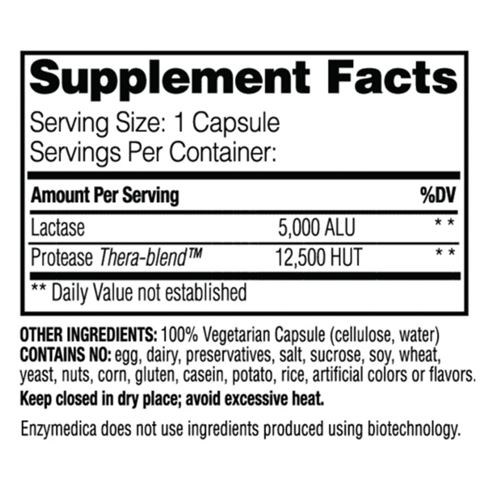 Enzymedica - Dairy Assist - 30 Capsules - Image 3