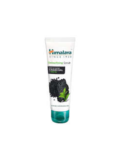 Detoxifying Scrub with Activated Charcoal & Green Tea - 75 ml.