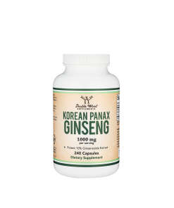 Double Wood Supplements Korean Panax Ginseng (240 Capsules)