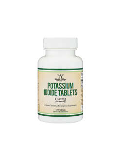 Double Wood Supplements Potassium Iodide (180 Tablets)