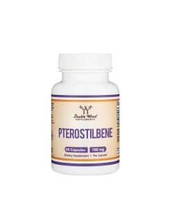 Double Wood Supplements Pterostilbene (60 Capsules)