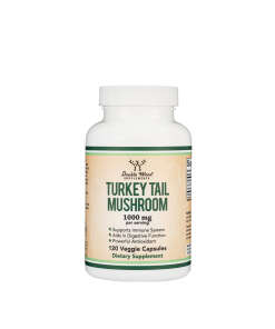 Double Wood Supplements Turkey Tail Mushroom (120 Capsules)