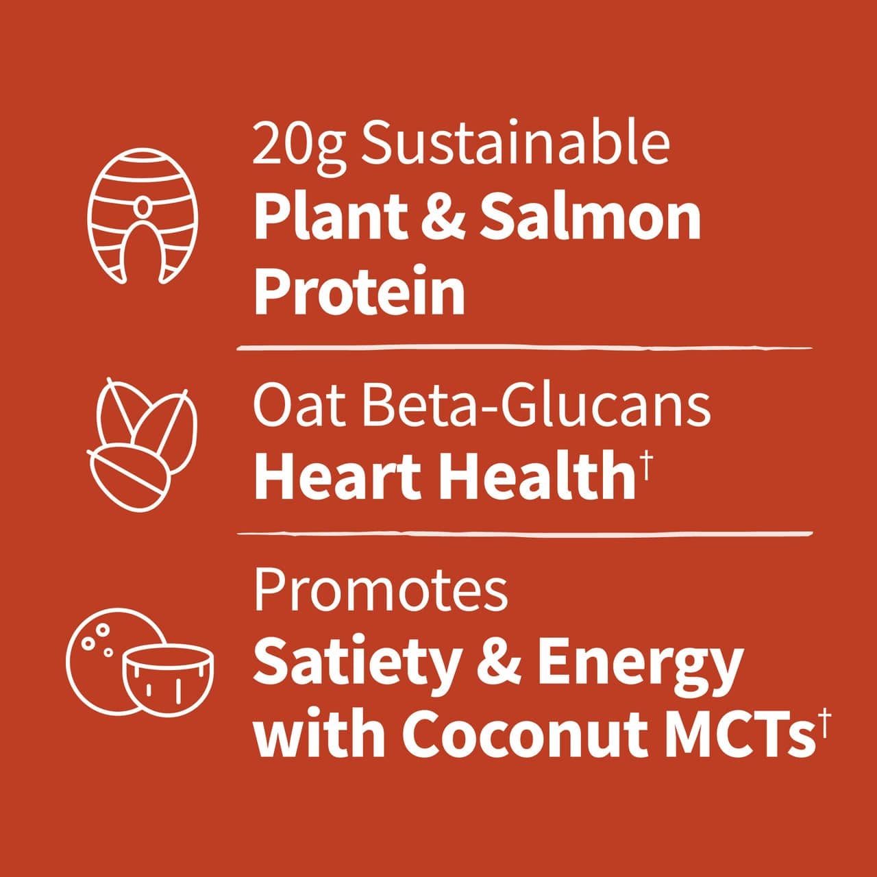 Garden of Life - Dr. Formulated MD Protein Powder from Plants & Sustainable Salmon, Creamy Vanilla - 644g - Image 5