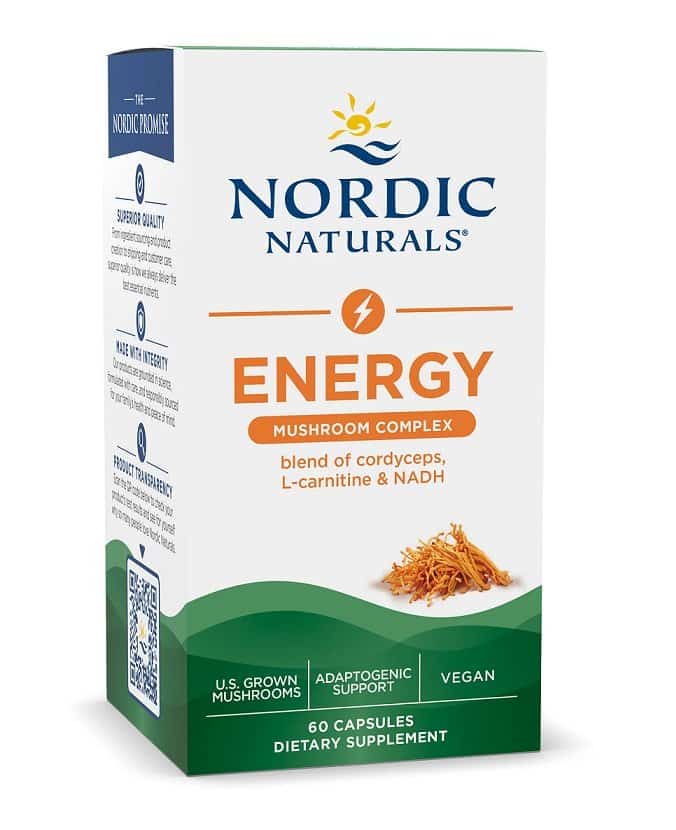 Nordic Naturals - Energy Mushroom Complex - 60 Vcaps
