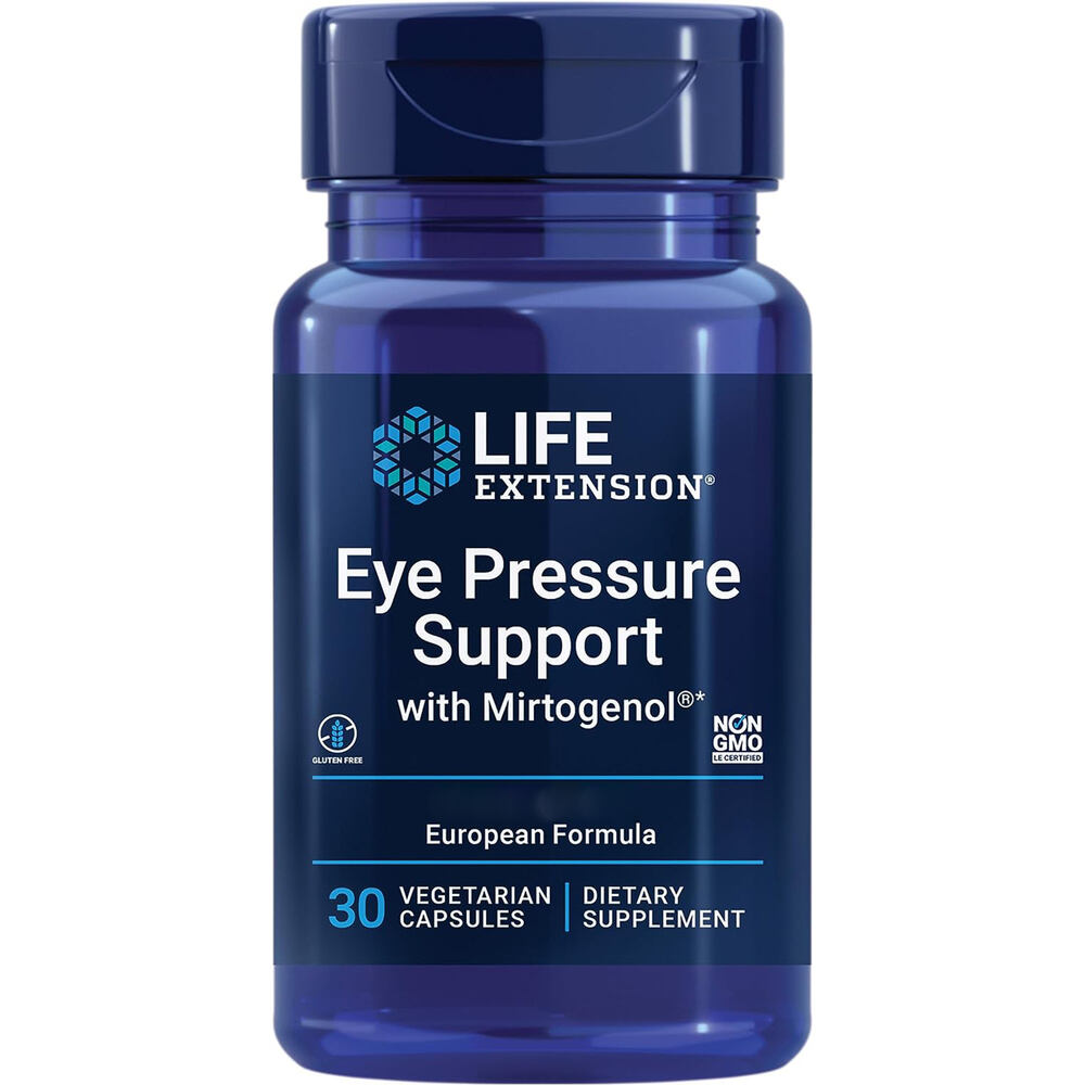 Life Extension - Eye Pressure Support with Mirtogenol - 30 Veggie Capsules - Image 4