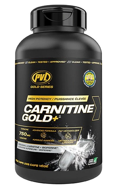Gold Series Carnitin Gold+ - 228 vegetabilske kapsler