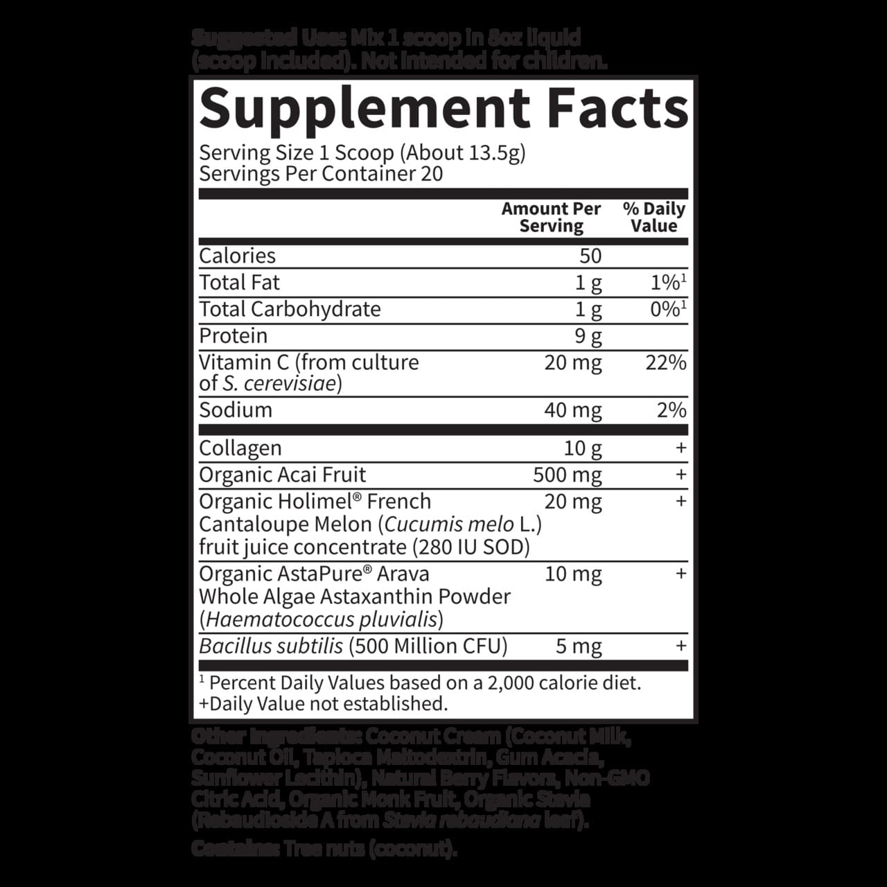 Blåbær Acai - 270g