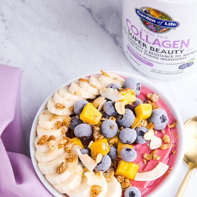 Garden of Life - Grass-Fed Collagen Super Beauty, Blueberry Acai - 270g - Image 5