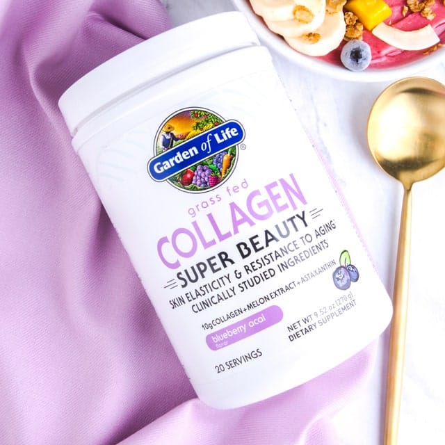 Garden of Life - Grass-Fed Collagen Super Beauty, Blueberry Acai - 270g - Image 8