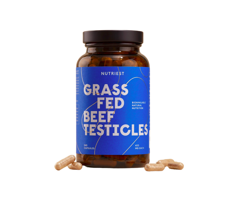 Græsfodret Tørret Oksetestikel - 240 Kapsler