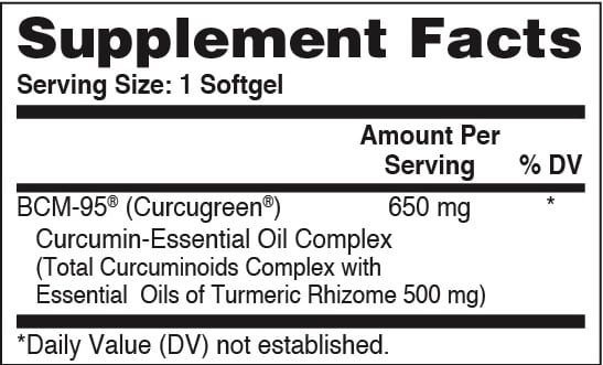 Health Thru Nutrition - Turmeric Curcumin - 60 Vcaps - Image 2