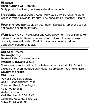 Himalaya - Hand Hygiene Gel - 100 ml - Image 2