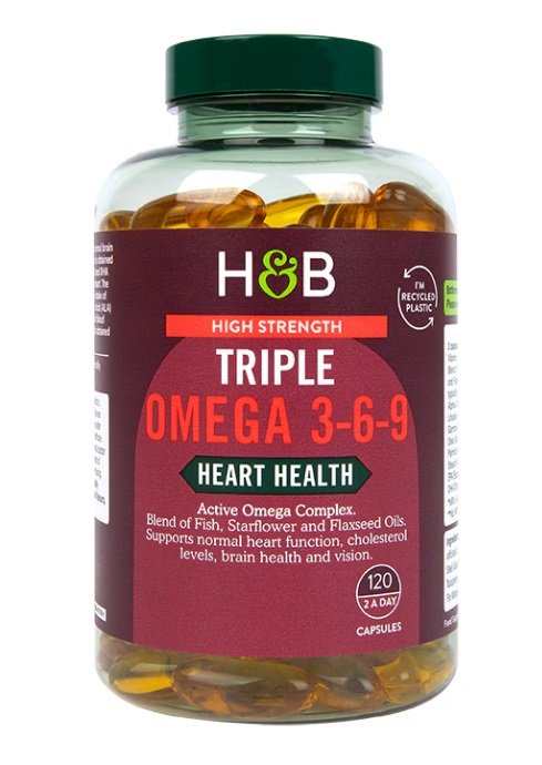 High Strength Triple Omega 3-6-9 - 120 caps