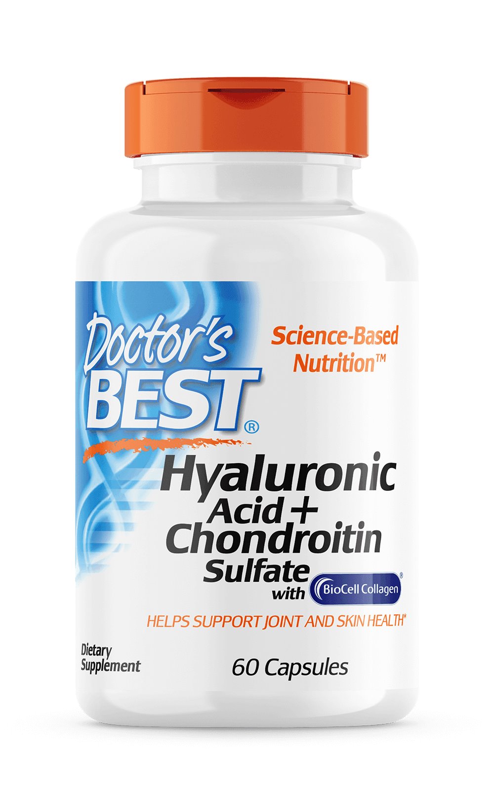 Hyaluronic Acid + Chondroitin Sulfate with BioCell Collagen - 60 caps