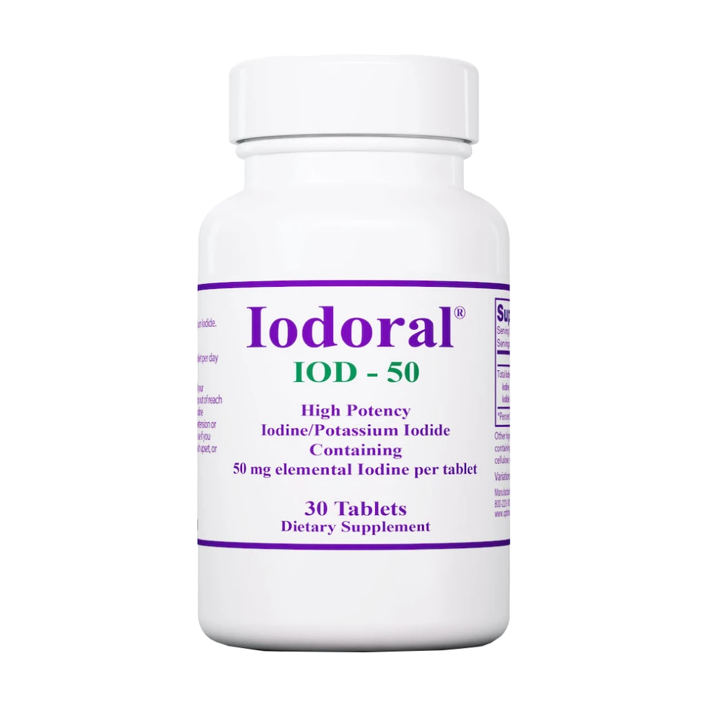 Iodoral - High Potency Iodine/Potassium Iodide Supplement - 50 mg - Image 2