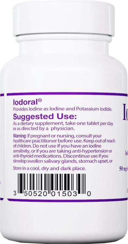 Iodoral - High Potency Iodine/Potassium Iodide Supplement - 50 mg - Image 4