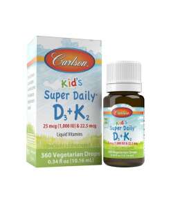 Kid's Super Daily D3 + K2 - 10 ml.