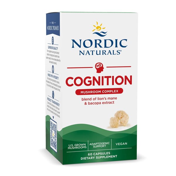 Nordic Naturals - Cognitive Mushroom Complex - 60 Vegan Capsules
