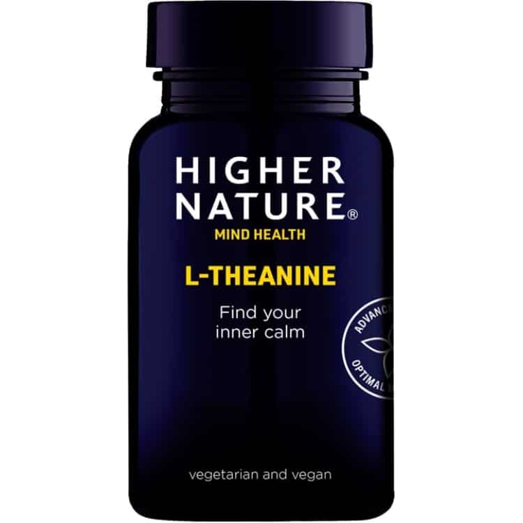 Higher Nature - L-Theanine - 90 Capsules