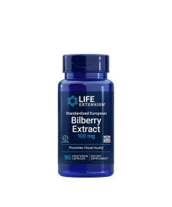 Life Extension - Standardized European Bilberry Extract (90 Veg Capsules)
