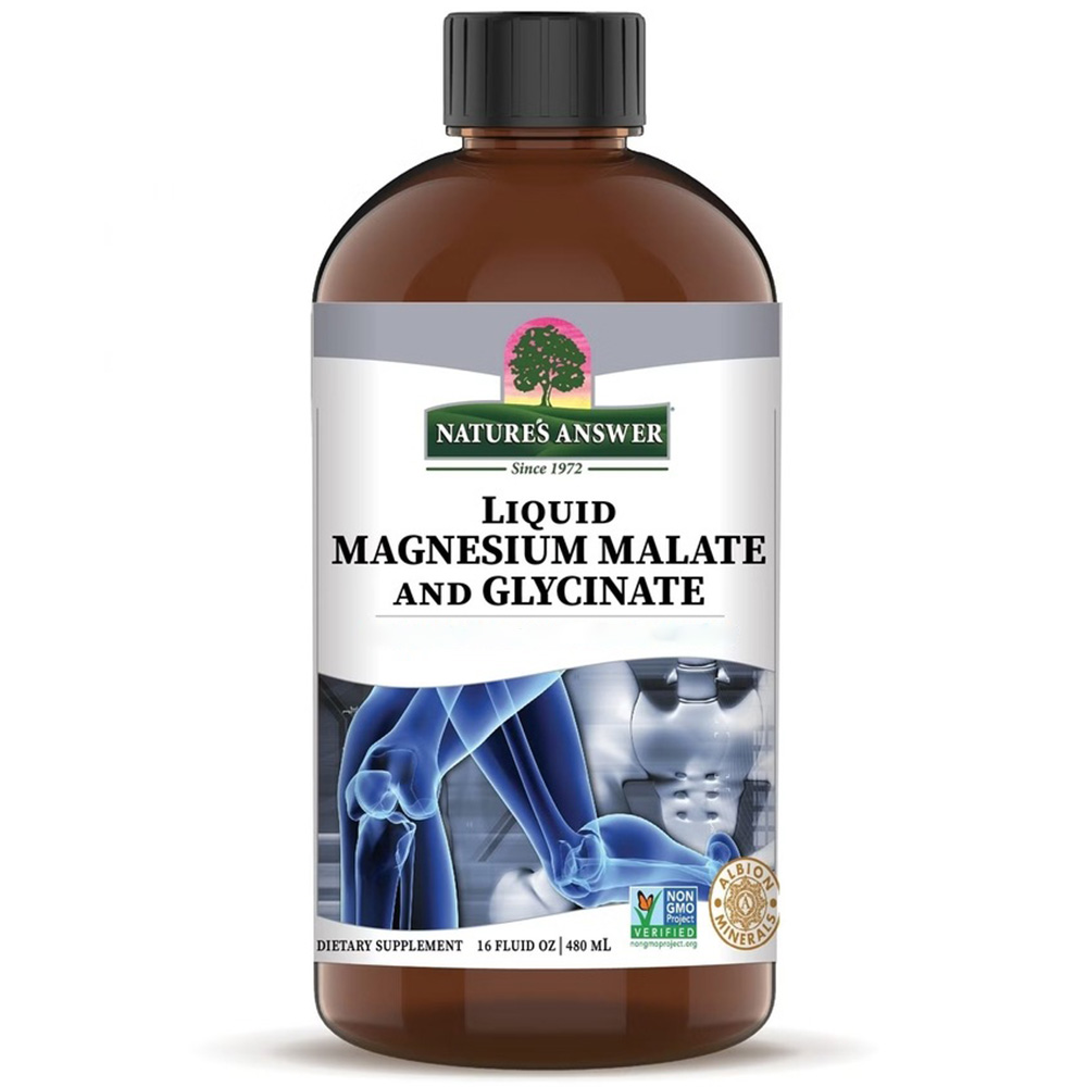Nature's Answer - Liquid Magnesium Malate and Glycinate - 480 mL - Image 2