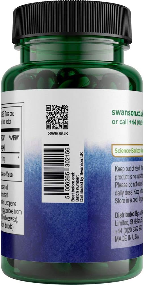 Swanson - Lycopene 10 mg - 120 Softgels - Image 4