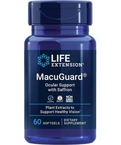 MacuGuard Ocular Support with Saffron - 60 softgels